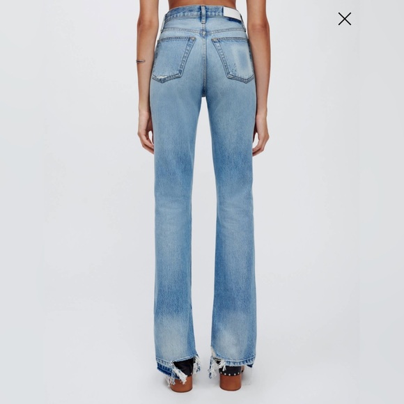 Re/Done x Levis High Rise Skinny Boot - Picture 5 of 6